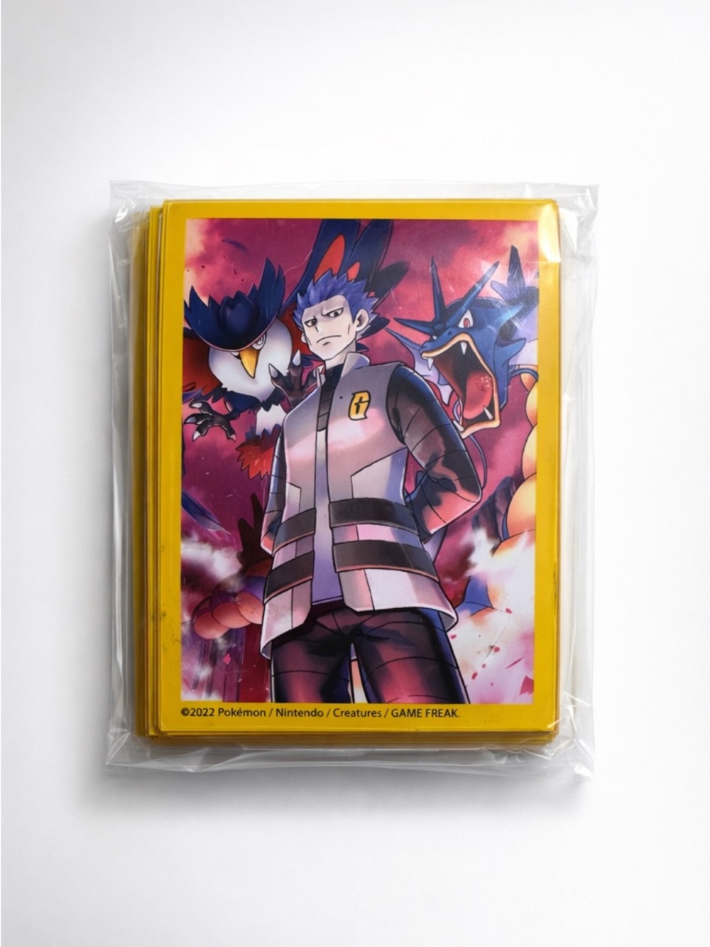 Pokemon Premium Tournament Collection Cyrus Team Galactic Card Sleeves 65ct 2022